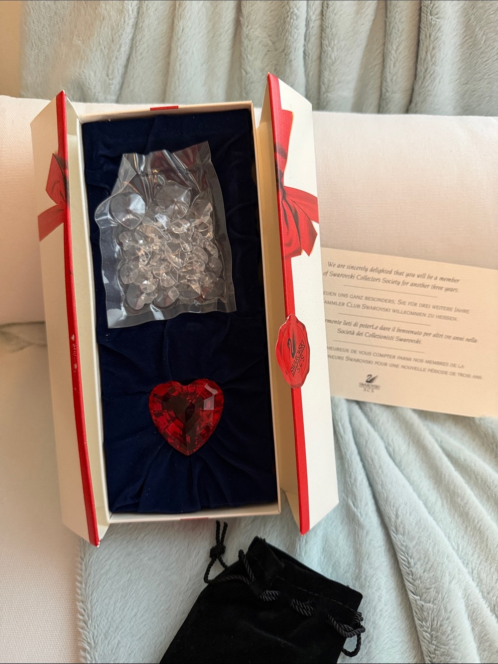Swarovski membership pieces